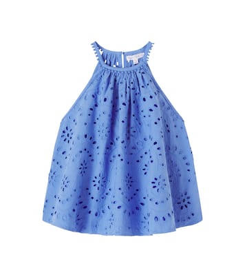 Top Cleo aus Baumwolle | Poupette St Barth Kids