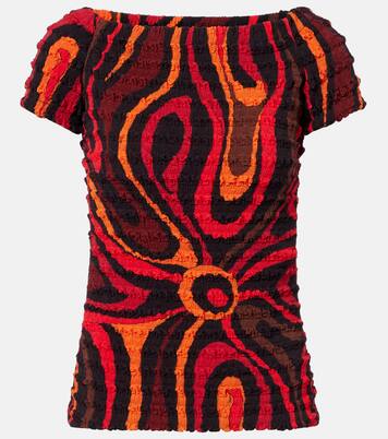 Crop top Marmo fruncido | Pucci