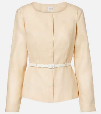 Pamela belted linen jacket | Posse