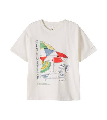 Camiseta Famo de jersey de algodón estampada | Konges Sløjd