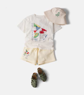 Camiseta Famo de jersey de algodón estampada | Konges Sløjd