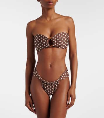 Haut de bikini Vivian à pois | Montce