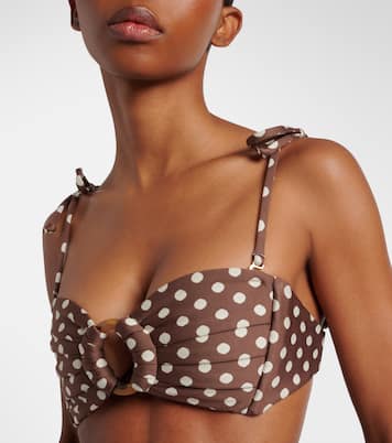 Haut de bikini Vivian à pois | Montce