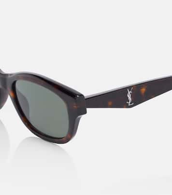 Occhiali da sole Monogram rettangolari | Saint Laurent