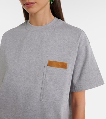 Intrecciato cotton-blend jersey T-shirt | Bottega Veneta