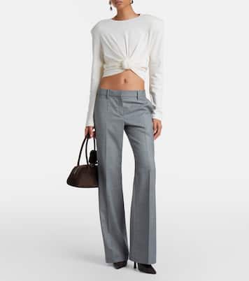 Wool straight pants | Magda Butrym