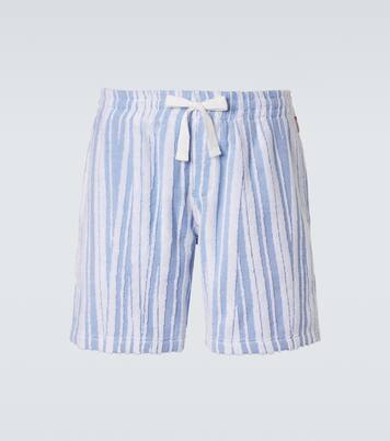 Trevon striped cotton toweling shorts | Orlebar Brown