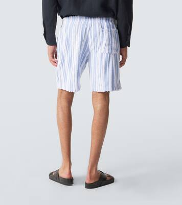 Trevon striped cotton toweling shorts | Orlebar Brown