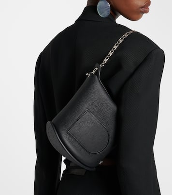 Pin Twist leather shoulder bag | Delvaux