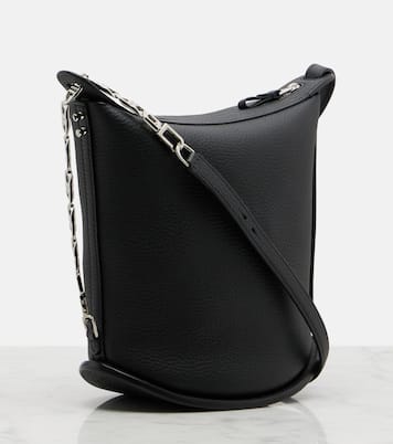Pin Twist leather shoulder bag | Delvaux