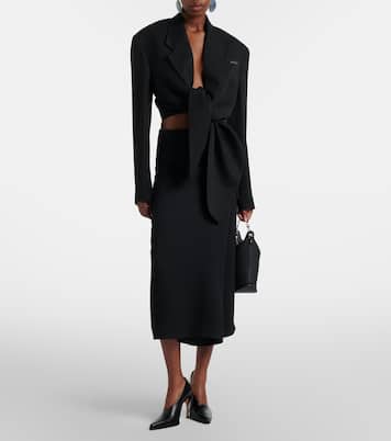Pin Twist leather shoulder bag | Delvaux