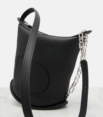 Pin Twist leather shoulder bag | Delvaux
