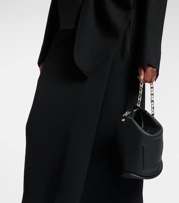 Pin Twist leather shoulder bag | Delvaux