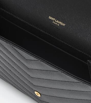 Cassandre matelassé leather clutch | Saint Laurent
