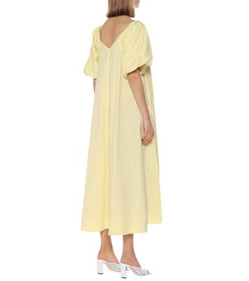 Robe midi en coton mélangé | CO