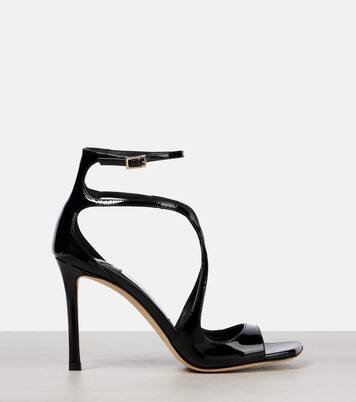 Azia 95 patent leather sandals | Jimmy Choo