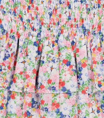 Floral muslin skirt | Monnalisa