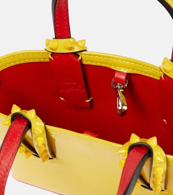 Cabata Nano patent leather tote bag | Christian Louboutin
