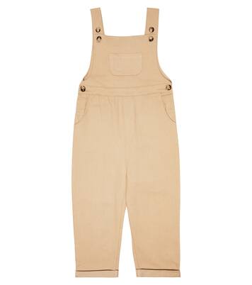Baby Cooper cotton-blend overalls | Donsje