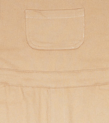 Baby Cooper cotton-blend overalls | Donsje