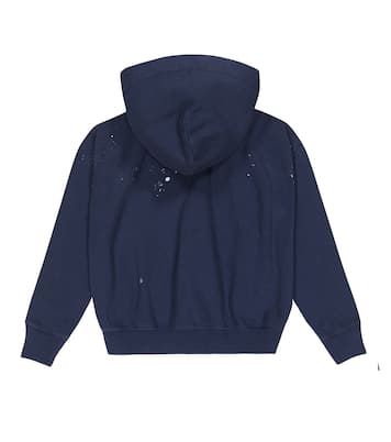 Logo cotton jersey hoodie | Polo Ralph Lauren Kids