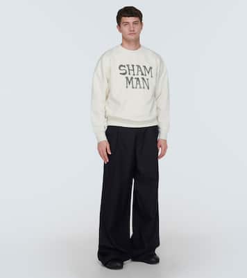 x Michael Clark printed cotton jersey sweatshirt | JW Anderson