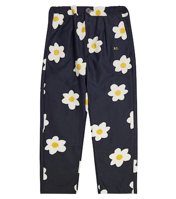 Floral cotton pants | Bobo Choses