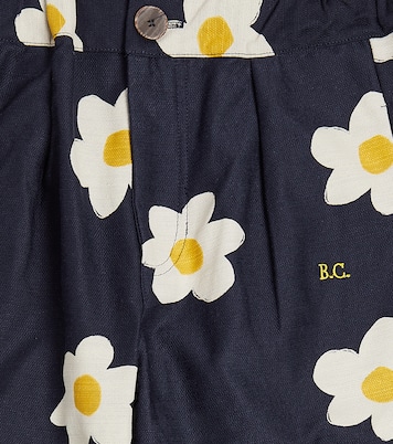Floral cotton pants | Bobo Choses