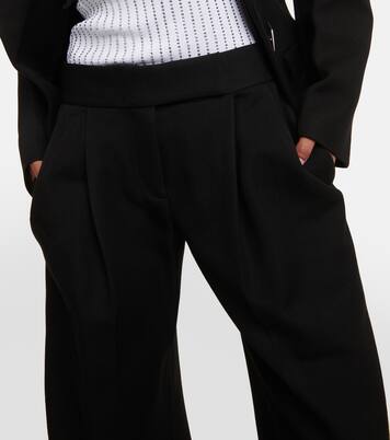 Pantalon ample en satin | The Attico