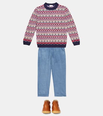 Mirlo Fair Isle wool-blend sweater | La Coqueta