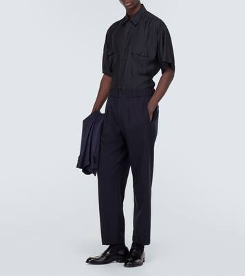 Bowlinghemd aus Jersey | Giorgio Armani