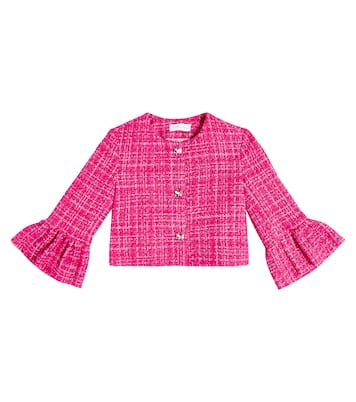 Verzierte Jacke aus Bouclé | Monnalisa