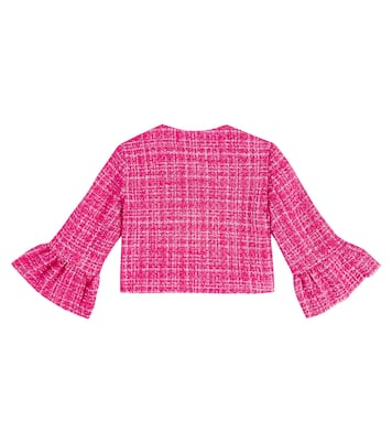 Verzierte Jacke aus Bouclé | Monnalisa