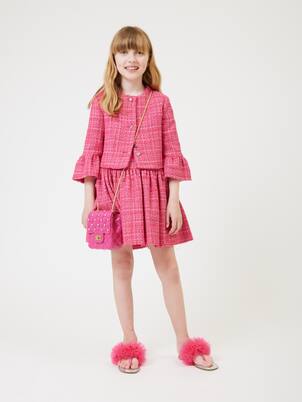 Verzierte Jacke aus Bouclé | Monnalisa