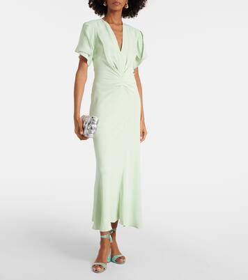 Sandalen Alu 50 aus Metallic-Leder | Aquazzura