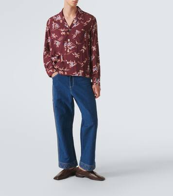Layup printed shirt | Bode