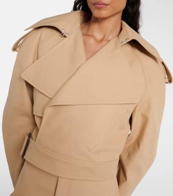 Cropped-Jacke aus Baumwolle | Wardrobe.NYC