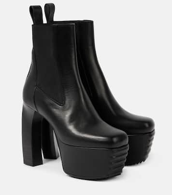 Ankle Boots Porterville Beatle Banana aus Leder | Rick Owens