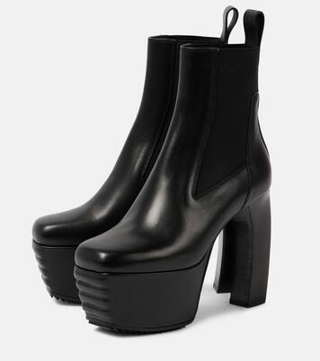 Ankle Boots Porterville Beatle Banana aus Leder | Rick Owens