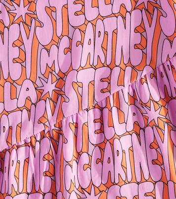 Robe imprimée à logo | Stella McCartney Kids