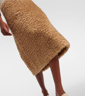 Mohair and cotton skirt  | Jil Sander