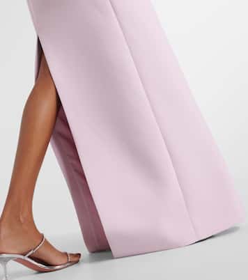 Crystal-embellished crêpe gown | Self-Portrait