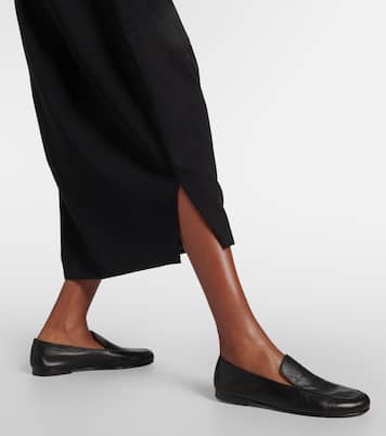 Skye cotton and wool midi skirt | Fforme