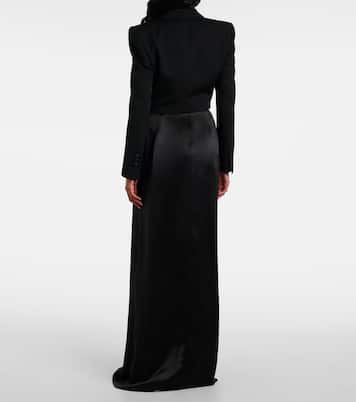 Smokingjacke aus einem Baumwollgemisch | Dolce&Gabbana