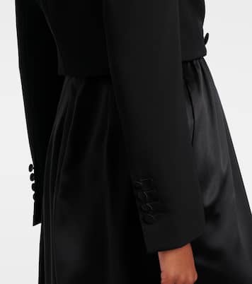 Smokingjacke aus einem Baumwollgemisch | Dolce&Gabbana