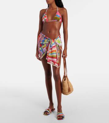 印花比基尼下装 | Pucci