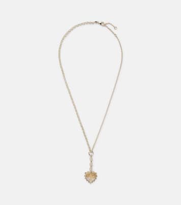 Collier Heart Medium en or 18 carats (750/1000) et diamants | FoundRae
