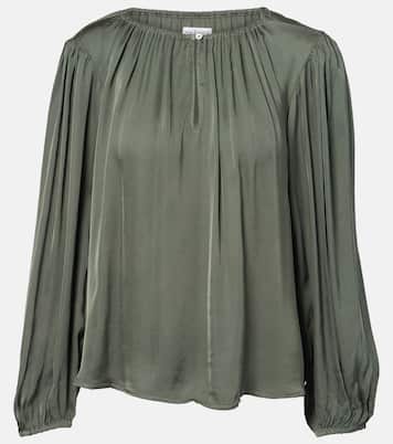 Top Riona aus Satin | Velvet