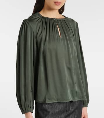 Top Riona aus Satin | Velvet