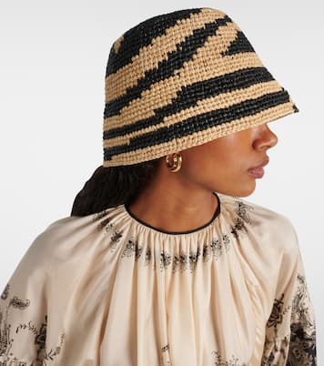 Raffia bucket hat | Zimmermann